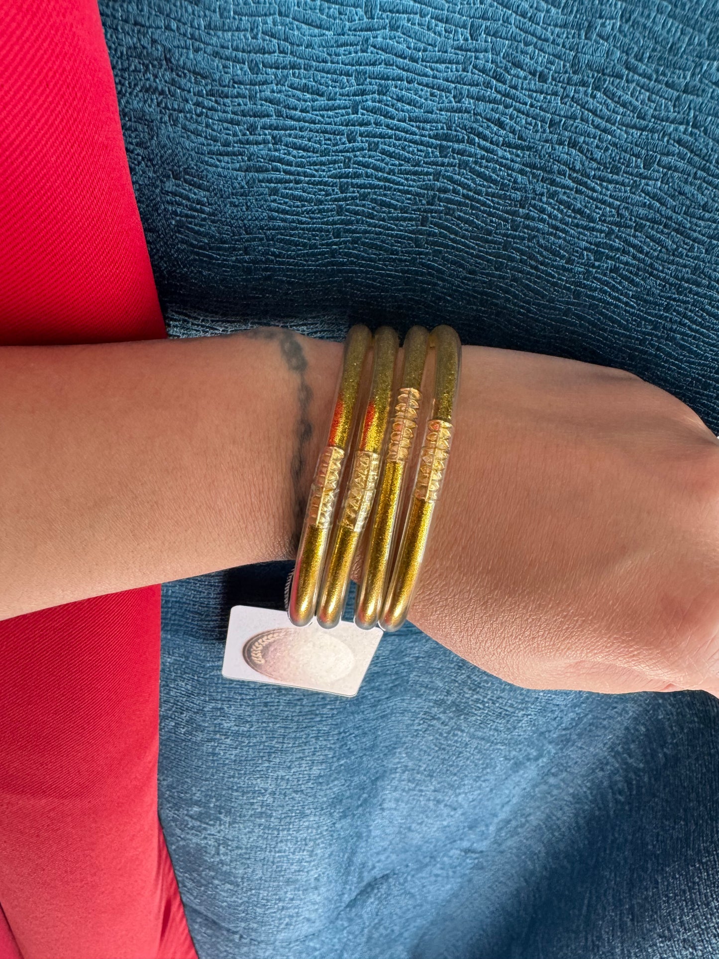 Glitter Jelly Tube Bracelet