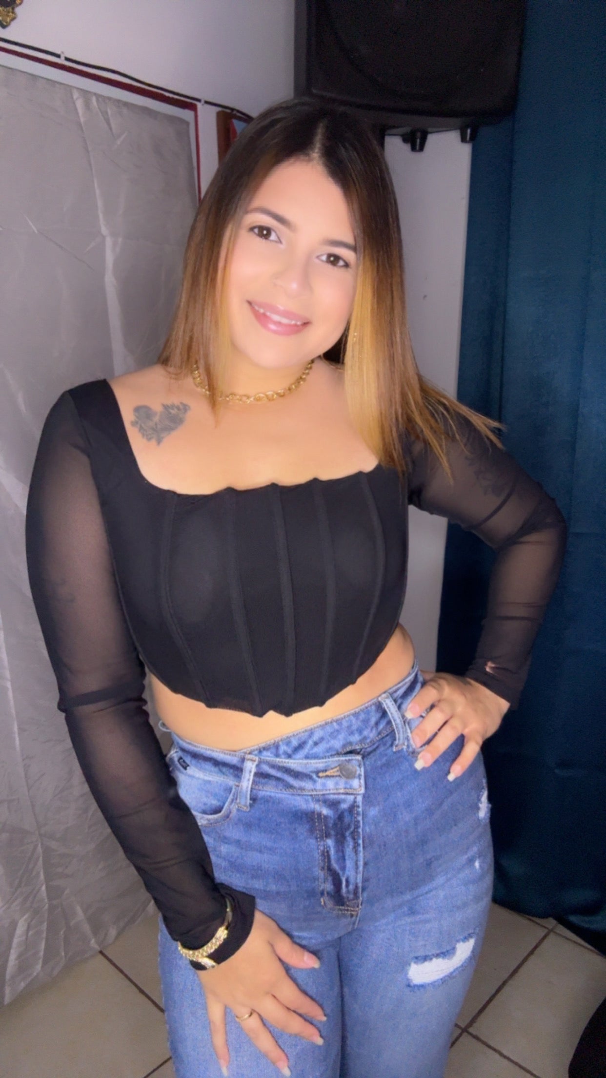 Adore Corset Crop Top