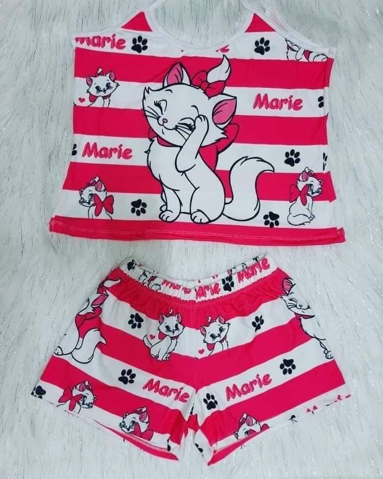 Marie Striped Pajama Set – Sweet Like a Cat Nap