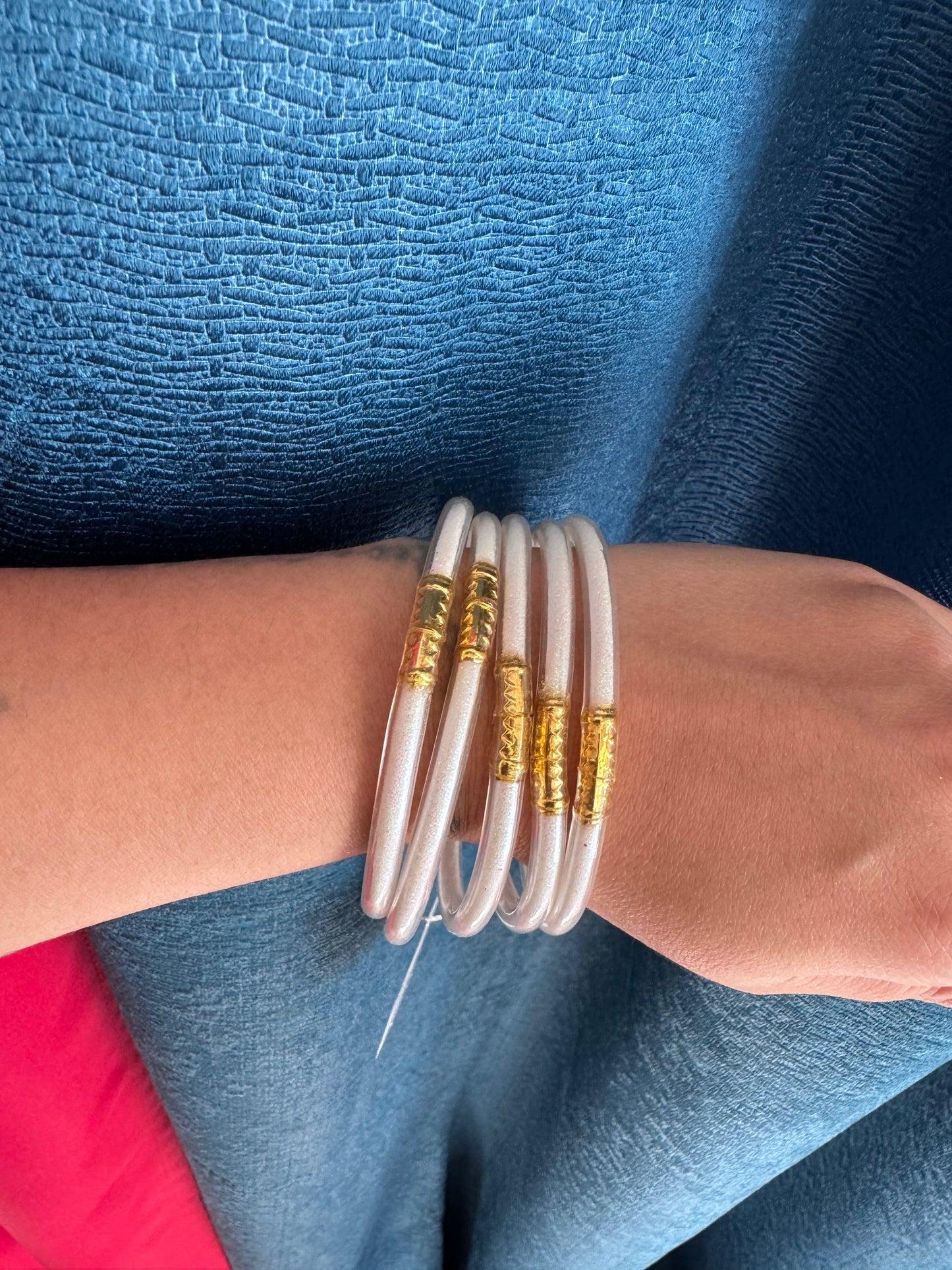 Glitter Jelly Tube Bracelets