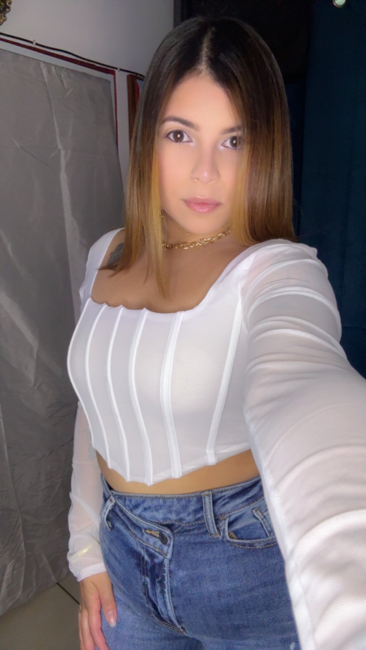 Adore Corset Crop Top