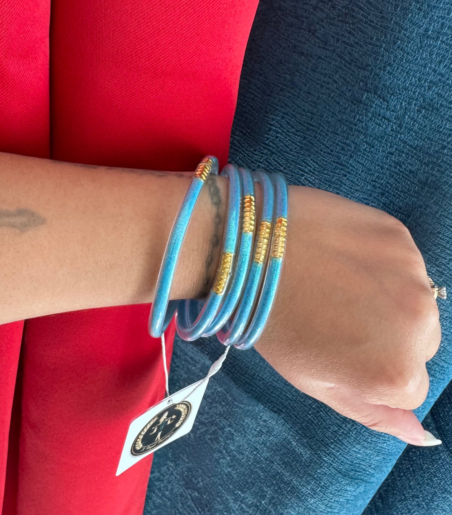 Glitter Jelly Tube Bracelets